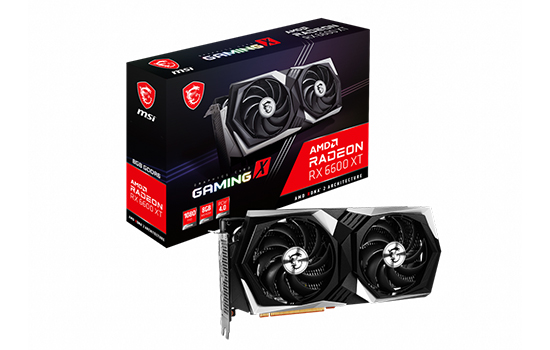 Placa de Vídeo MSI AMD Radeon RX 6600 XT Gaming X, 8GB GDDR6, FSR